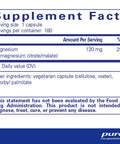 Pure Encapsulations Cal/Mag Citrate Malate 180 vcaps