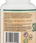 Double Wood Supplements Sulforaphane Supplement 20Mg Of Activated And Stabilized Sulforaphane Per Serving 120 Capsules Potent Broccoli Extract For Healthy Aging