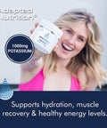 Hi-Lyte Keto K1000 Electrolyte Powder | Hydration Powder Drink Mix | Raw Mineral Flavor, No Stevia | 50 Servings | Plus Electrolyte Replacement Capsules For Rapid Rehydration