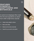 Isagenix Adaptogen Elixir - Liquid Supplement for Health Support - Focus & Sleep Support Supplement - Unique Botanical Blend to Support a Healthy Immune System - 1.59 Oz Bottles (10 Count)