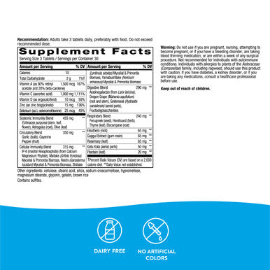 Nature'S Way Systemwell Ultimate Immunity, Multi-System Support* With Vitamins C, A, & D, Zinc, And Selenium, 90 Tablets