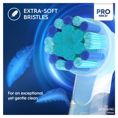 Oral-B Pro Kids Toothbrush Heads Featuring Disney The Lion King Counts Pack Of 8