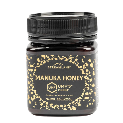 Streamland Multifloral MÃƒâ€žÃ‚Ânuka Honey with Gold Kiwifruit Pure New Zealand Honey, Tangy-Sweet Flavor, Premium Quality (MGO 50+ 8.8 oz)