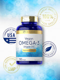 Carlyle Vegan Omega 3 Supplement | 150 Softgels | Non-GMO & Gluten Free | from Algae Oil