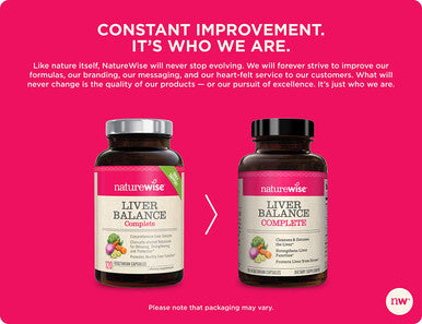 NatureWise Liver Detox Cleanse Supplement 60 servings Triple Repair Formula with Milk Thistle Turmeric Reishi Kudzu to Encourage Toxin Removal Support Normal Function 120 Veg Capsules