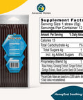 Amazing Herbs Raw Natural Honey - Herbal Honey Infused With Hyssop, Chamomile, Thyme Extracts & Pure Black Seed Oil, Non Gmo, Gluten Free Immune Booster - Honeyzest Soothing Straws, 12 Count