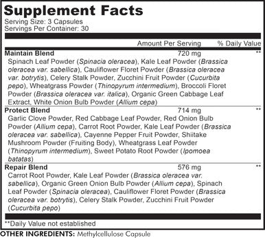 Codeage Instantfood Easy Veggies Over 15 Vegetable Powders Equivalent All-in-One Daily Vegan Blend Whole Food Greens Vitamins Supplement Capsules Phytonutrients Multivitamin Non-GMO 90 Capsules