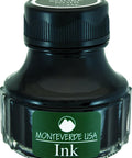 MONTEVERDE Bottle Ink, 90ml, Mulberry-Noir (G308UN) | Dark-toned Noir fountain pen ink with smooth flow, rich depth, and expressive writing character.