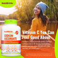 NutriBiotic Sodium Ascorbate Buffered Vitamin C Powder Vegan Non Acidic and Easier on Digestion Than Ascorbic Acid Essential Immune Support and Antioxidant Supplement Gluten and GMO 8 Oz