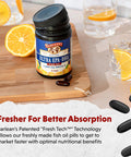 Barlean's - Fresh Catch Fish Oil Supplement Omega-3 EPA/DHA Orange Flavor 250 Softgels