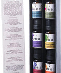 SPRUSE Canadian 100% Natural Essential Oils Set of 6 - Mandarin, Rosemary, Lemongrass, Eucalyptus, Peppermint, Lavender
