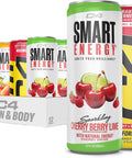 Cellucor C4 Smart Energy Drinks Variety Pack, Sugar Free Performance Fuel & Nootropic Brain Booster, Coffee Substitute or Alternative, 4 Flavor Tropical Oasis Variety 12 Pack