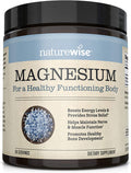 NatureWise Naturewise Magnesium Powder for Nerve Energy Support from Magnesium Citrate 2 Month Supply 303.6 Gram