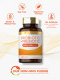 Carlyle Prebiotic & Probiotic | 50 Billion Cfu|60 Capsules| For Women & Men | Powder Pills | Vegetarian, Non-Gmo & Gluten Free