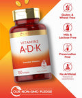 Carlyle Vitamin ADK | 150 Softgels | Non-GMO Gluten Dietary Supplement