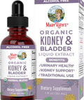 Maryruth Organics Herbal Supplement Drops | Support Renal & Urinary Systems | Juniper Berry | Cleavers | Dandelion | Hawthorn | Horsetail & Chanca Piedra | Vegan | Non-GMO | 1 Fl Oz