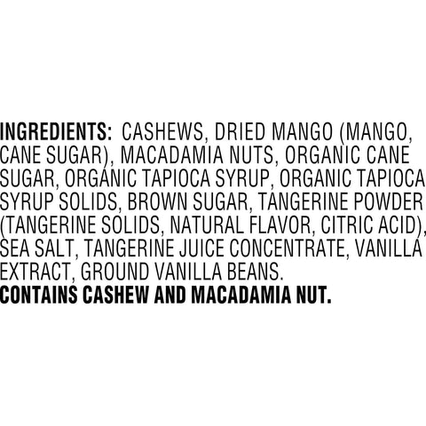 Sahale Snacks Tangerine Vanilla Cashew Macadamia Glazed Mix, 4 Ounces