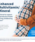 Klaire Labs Prenatal & Nursing Formula - Multivitamin & Multimineral with Chelated Iron & Active Folate for Pregnancy, Breastfeeding and Child-Bearing Years, Dairy- (90 Capsules)
