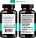 High Potency Probiotics 10 Strains 30 Billion CFUs [30 Time-Release Capsules] Digestive Health Supplement for Men & Women Shelf-Stable Lactobacillus Acidophilus Bifidobacterium Immune Support