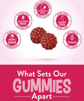 Super Fruits Gummies | 60 Count | Vegan, Non-GMO & Gluten | Super Food Supplement | Natural Pomegranate Berry Flavor | by Nature's Truth