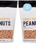 Amazon Brand - Happy Belly Peanut, Honey Roasted, 42 ounce