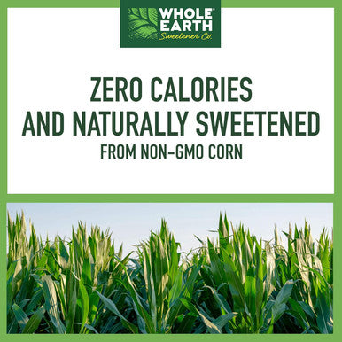 Whole Earth Sweetener Co. 100% Erythritol Sweetener (Keto Sweetener Natural Sugar Tive Baking Sugar Substitute Zero Calorie Sweetener Gluten Non-Gmo) 16 Oz
