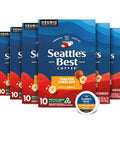 SeattleÃƒÂ¢Ã¢â€šÂ¬Ã¢â€žÂ¢s Best Coffee, Medium Roast K-Cup Coffee Pods, Breakfast Blend, 100% Arabica, 6 Boxes (60 Pods Total)