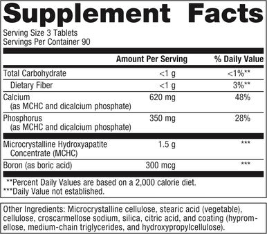Metagenics Bone Builder with Boron - Bone Strength Supplement - Comprehensive Mineral Support - with Boron Calcium & Phosphorus - Non-GMO - Gluten- - 270 Tablets
