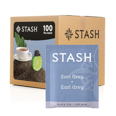 Stash Tea Ginger Peach Green Tea & Matcha Blend, Box of 100 Tea Bags (Packaging May Vary) | Zesty, fruity blend with peach, ginger and matcha notes, Non-GMO Project Verified and foil-sealed freshness