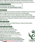 Natures Aid Calcium Magnesium and Zinc Maintain Normal Bones Teeth and Muscle Function Vegan 90 Tablets