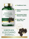 Carlyle Siberian Eleuthero Root Capsules | 2400Mg | 300 Count | Non-Gmo, Gluten Free Formula | Siberian Ginseng | Eleutherococcus