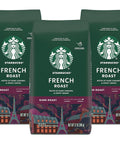 Starbucks Ground Coffee, Dark Roast Hot or Iced Coffee, French Roast, 28 oz