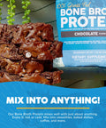 Paleovalley 100% Grass Fed Bone Broth Protein Powder Chocolate Rich in Collagen for Hair Skin Gut Health Bone and Joint Support 28 Servings