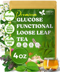 FreshDrinkUS, Premium 75 Mulberry Leaf Tea Bags, 100% Natural & Pure from Mulberry Leaves. Loose Leaf Herbal Tea. Made with Natural Material Tea Bags. No Sugar, No Caffeine, No Gluten, Vegan.
