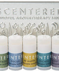 Scentered Aromatherapy Balm Mindful Minis Gift Set - Sleep Well, De Stress, Escape, Be Happy and Focus