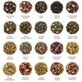 Tea Forte Tea Sampler Jubilee Tea Chest Tea Set with 40 Pyramid Tea Infusers Organic Loose Leaf Tea Variety with Assorted Teas/Tea Sampler Box