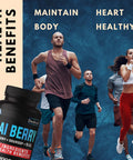 Dedicad 20:1 Acai Berry Extract Capsules 10050Mg - 5 Month Supply - Herbal Complex Supplement For Heart, Immune & Body Support