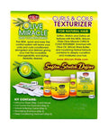 African Pride Olive Miracle Curls & Coils Texturizer - Contains Aloe Vera, Castor Oil & Biotin to Condition & Define Hair, Protect, 1 Kit