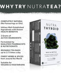 Nutra Tea NUTRATHYROID - Thyroid Health Tea | Metabolism Tea - Providing Thyroid Support - Includes Kelp Bladderwrack & Ashwagandha - 20 Enveloped Tea Bags - by Nutra Tea - Herbal Tea