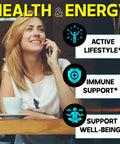 Dedicad Magnesium L-Threonate Capsules With Lions Mane Mushroom & Ashwagandha Root - 210 Capsules - 1000Mg Per Serving