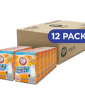 Arm & Hammer Baking Soda Fridge-n-Freezer Odor Absorber, Orange 14 oz, Pack of 12