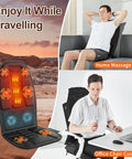 Back Massager With Heat, Massage Chair Pad For Pain Relief Deep Tissue, Portable Massage Seat Cushion For Home Office Use, Gifts For Men Women