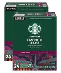 Starbucks K-Cup Coffee Pods, Dark Roast Hot or Iced Coffee, French Roast, 96 Keurig Pods
