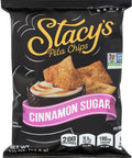 STACYS SNACKS Pita Cinnamon Sugar, 1.5 OZ (Pack of 2)