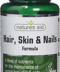 Natures Aid Health Hair Skin and Nails Formula 30 Tablets