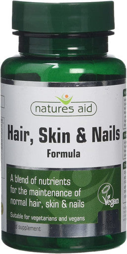 Natures Aid Health Hair Skin and Nails Formula 30 Tablets
