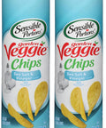 Sensible Portions Stacked Garden Veggie Chips, Salt & Vinegar, 5 oz