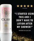 Olay In-Shower Rinse Off Body Conditioner with Vitamin E & B3 for Dry Skin, Lasting Hydration, 8 Oz, Pack of 6