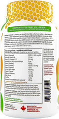 Honibe Adult Multivitamin Gummies Plus Immune Boost | Made in Canada | Chewable Immune Boosting Gummy Multivitamins for Women or Men | Vegetarian Vitamin Gummies |70 gummies