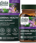 Gaia Herbs Adrenal Health, 60 Liquid-Filled Veg Capsules, Bottle
